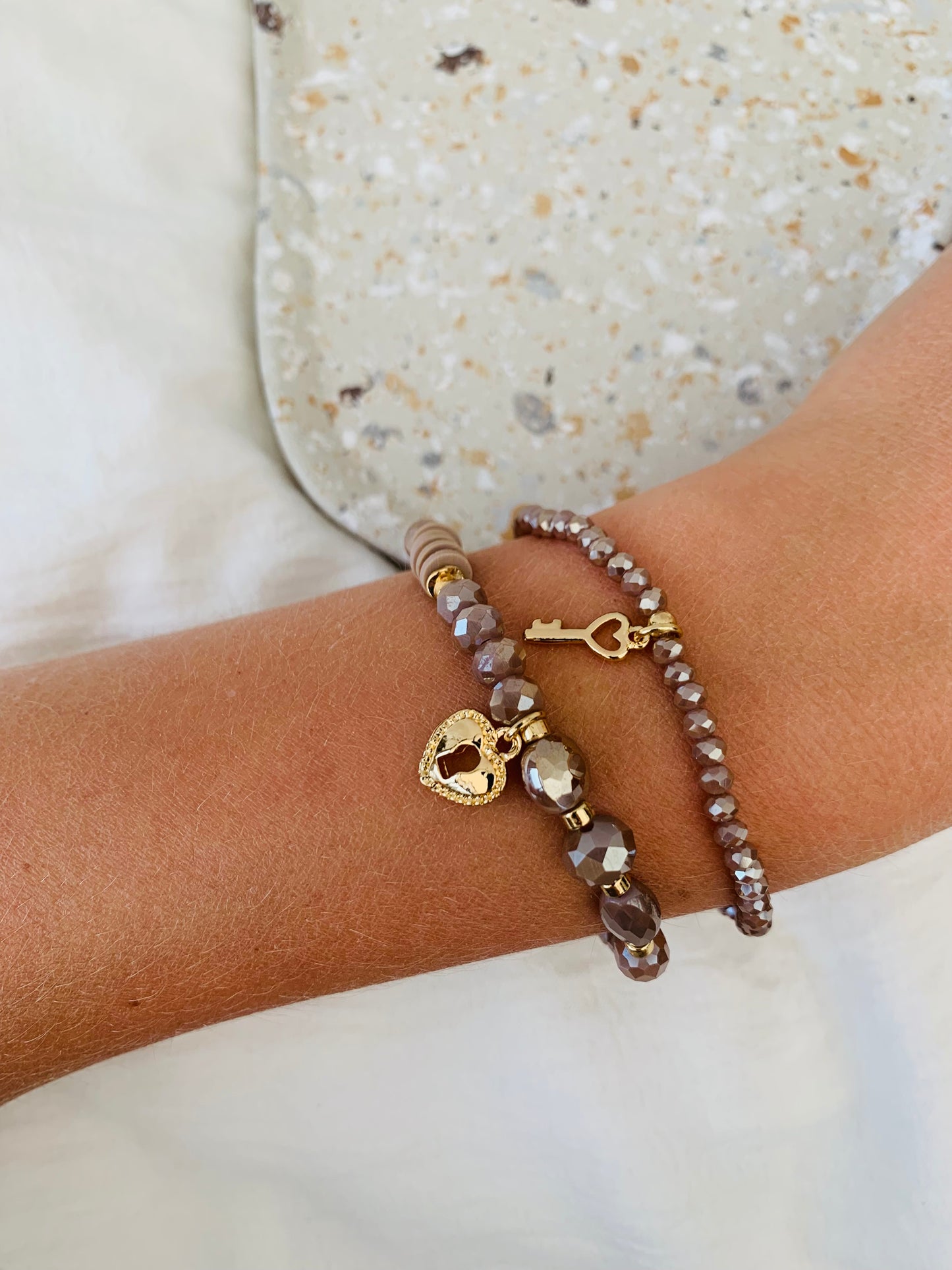 Armband 'golden key'