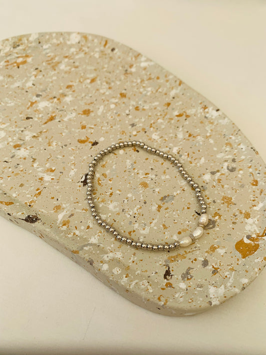 Armband 'pearl light'