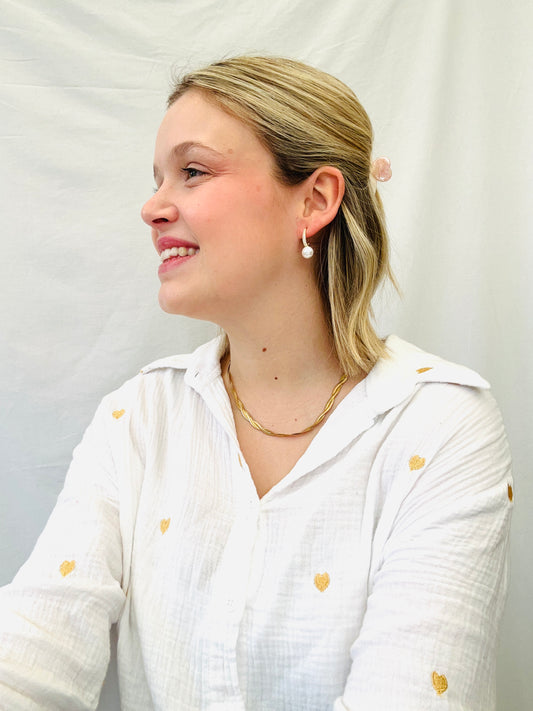 Oorbellen ‘pearl deluxe’