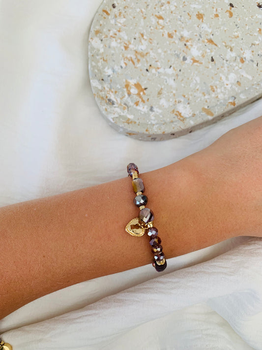 Armband 'lavender tiwst'