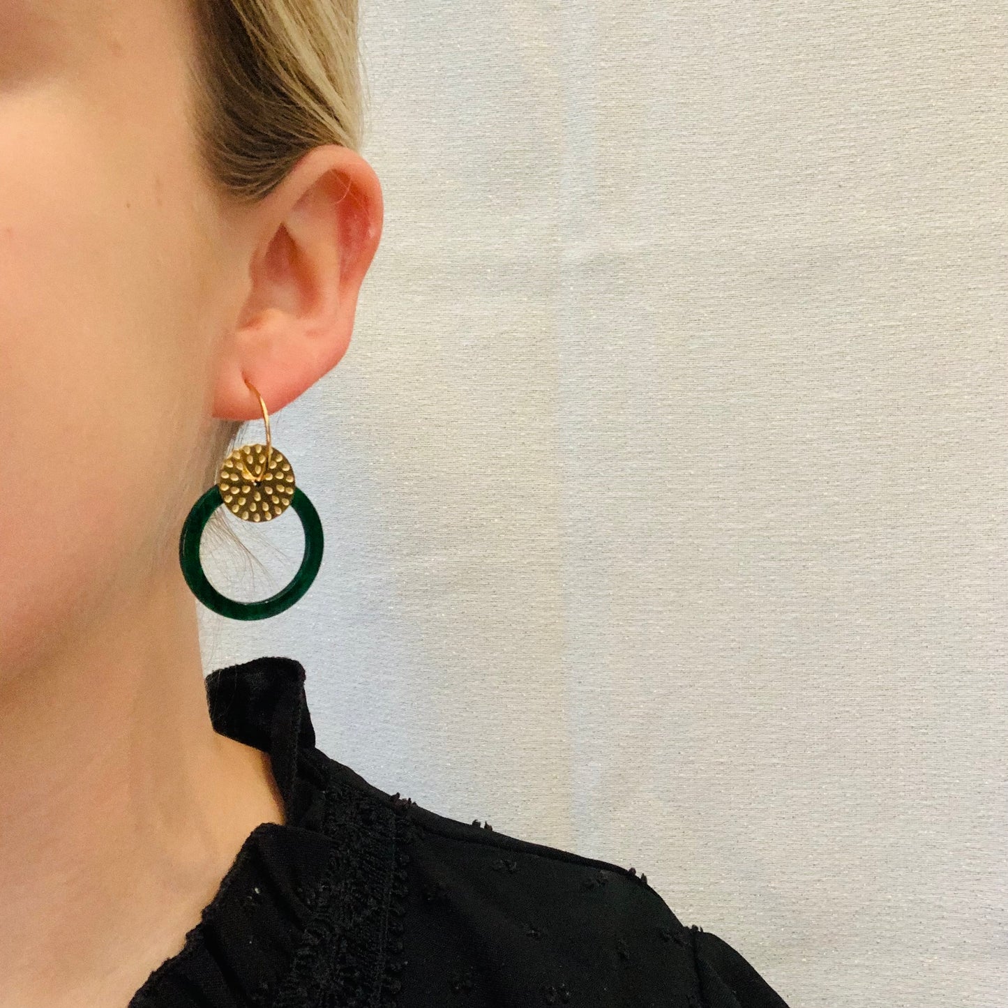 Oorbellen 'green dream'