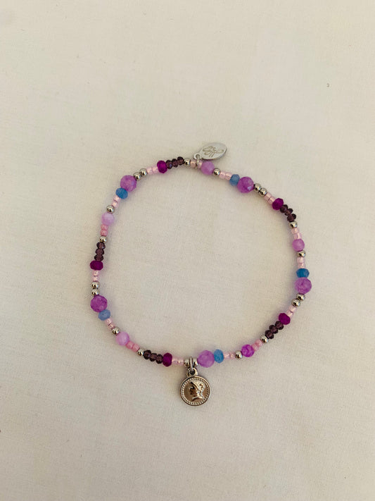 Armband 'purple flow'