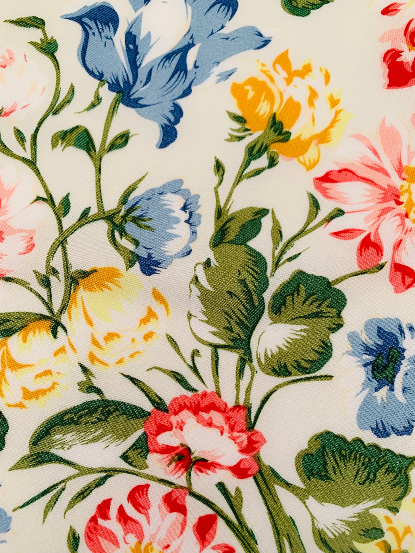 Mini scarf 'blossom print'