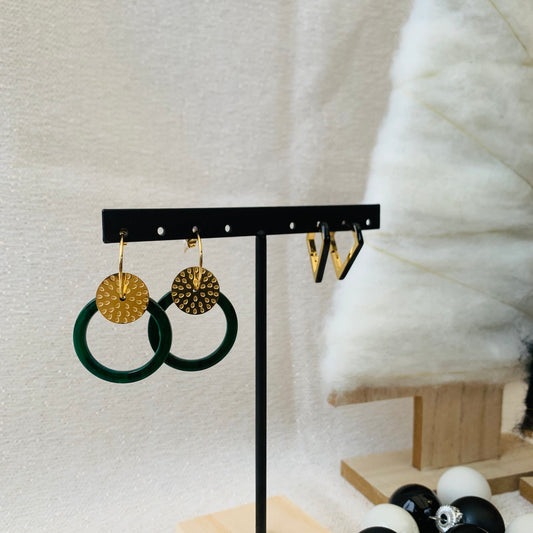 Oorbellen 'green dream'