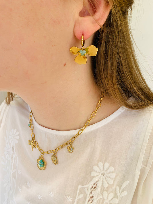 Schakelketting ‘floral’