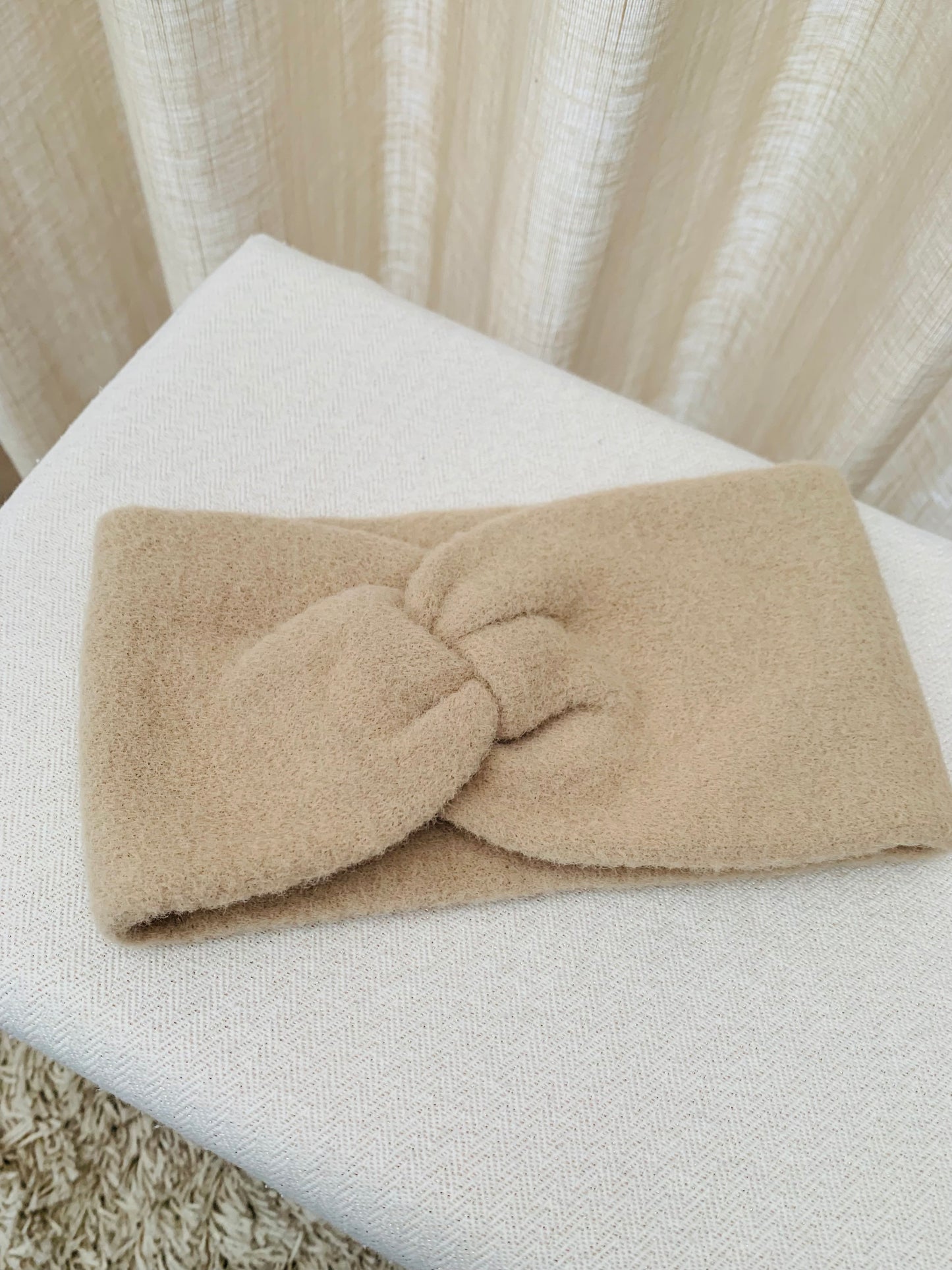 Haarband 'soft camel'