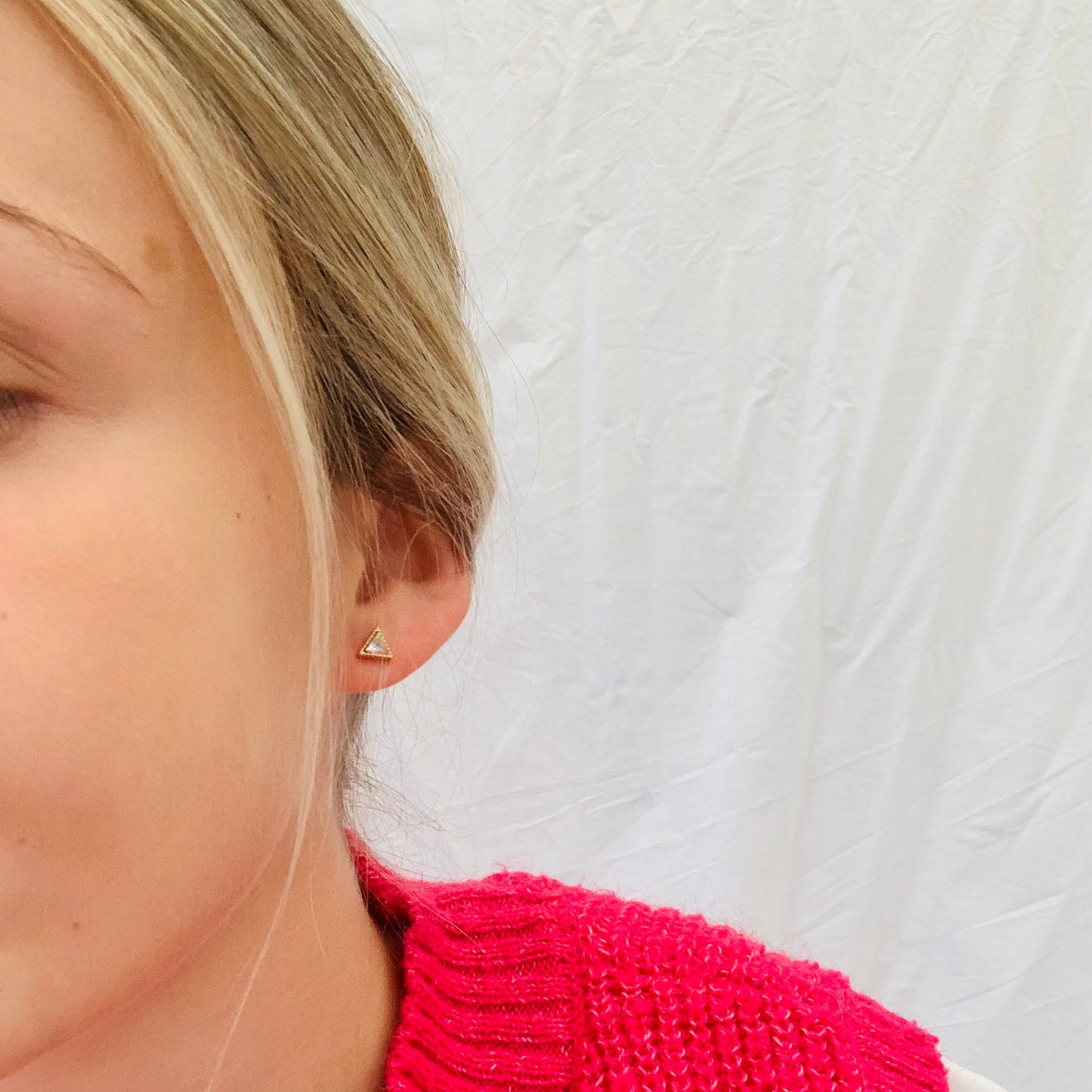 Oorbellen 'triangle'