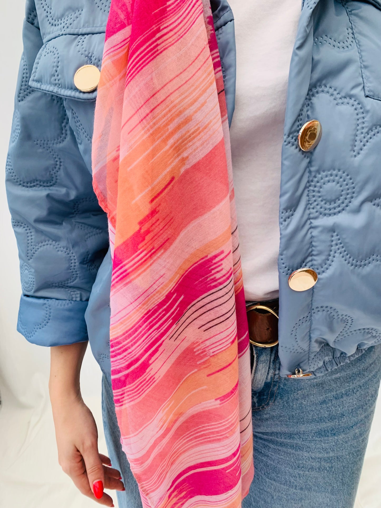 Scarf 'pink fun'