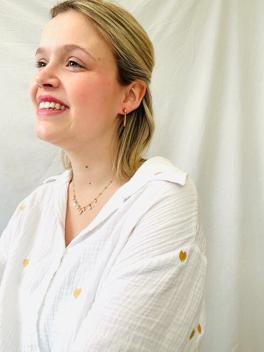 Oorbellen 'golden shape'