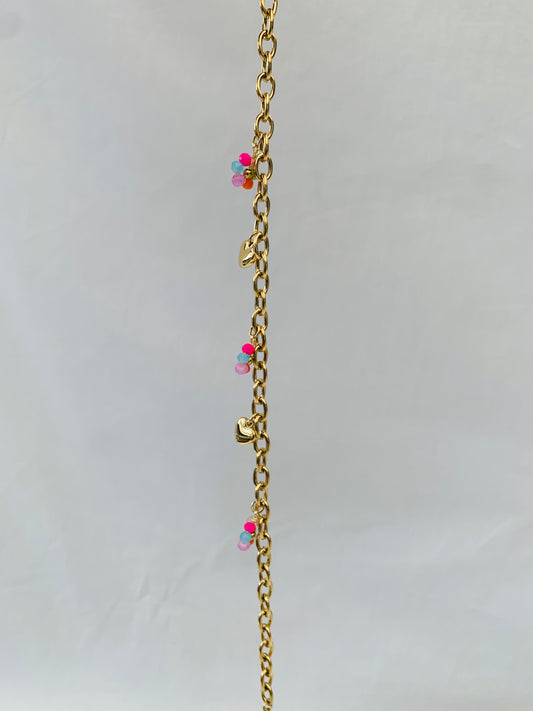 Enkelbandje ‘summer colors’