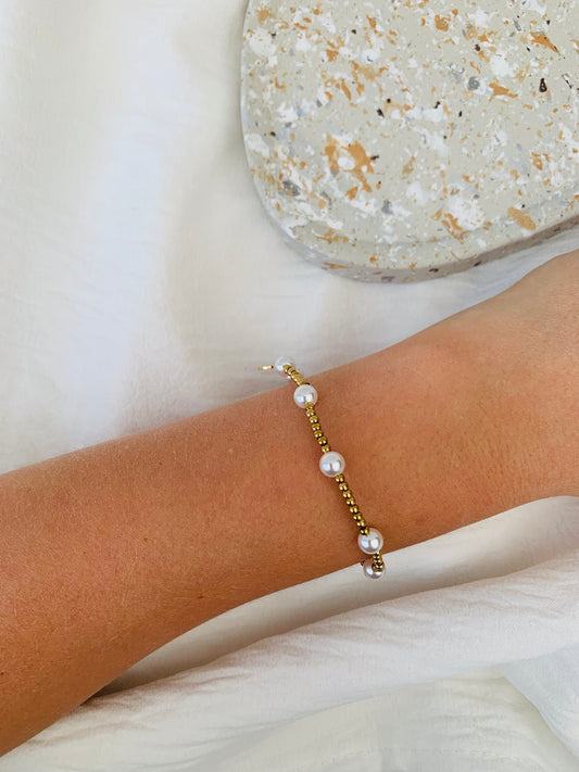 Armband 'pearl dazzle'