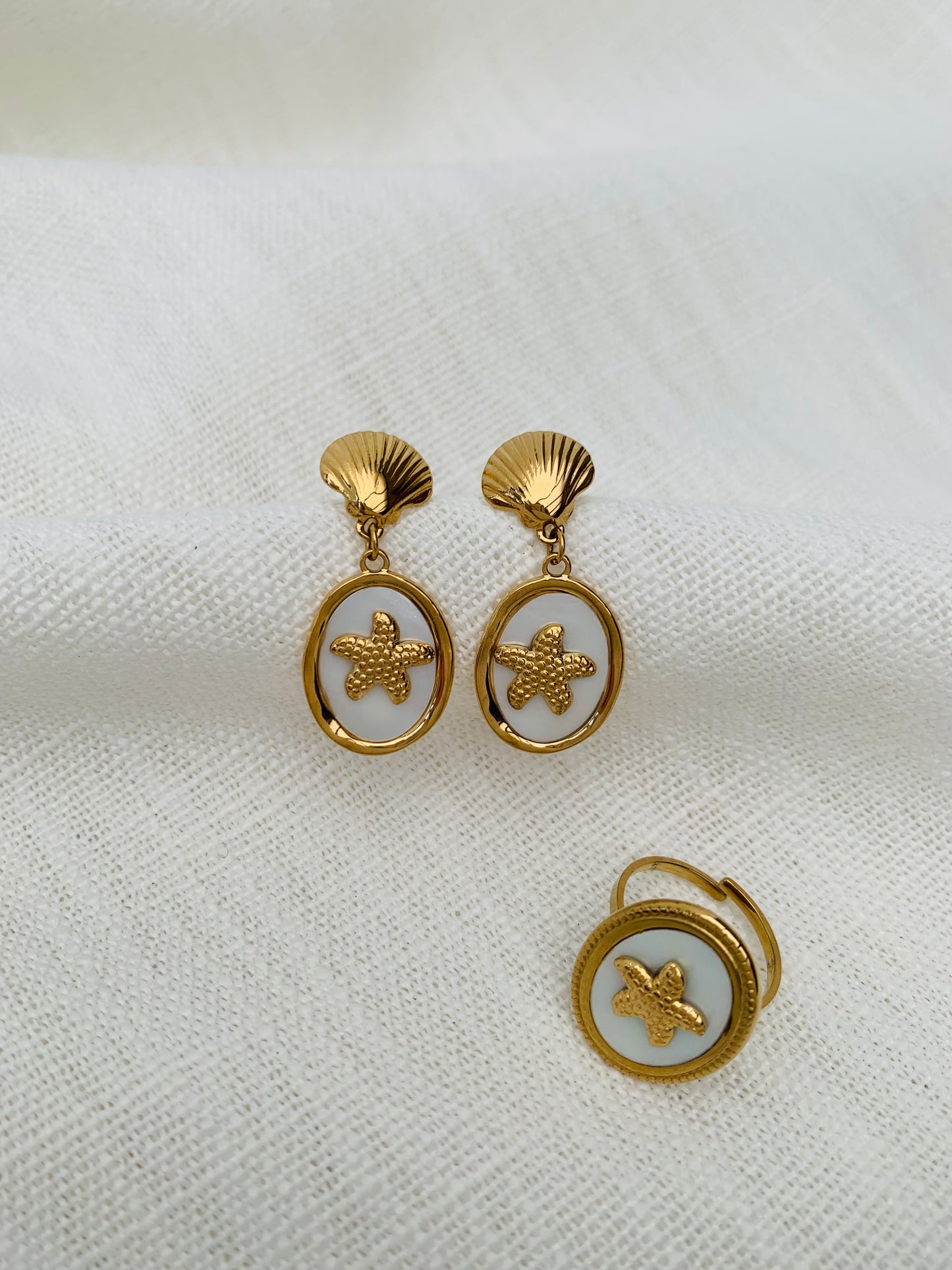 Oorbellen 'seaside charm'