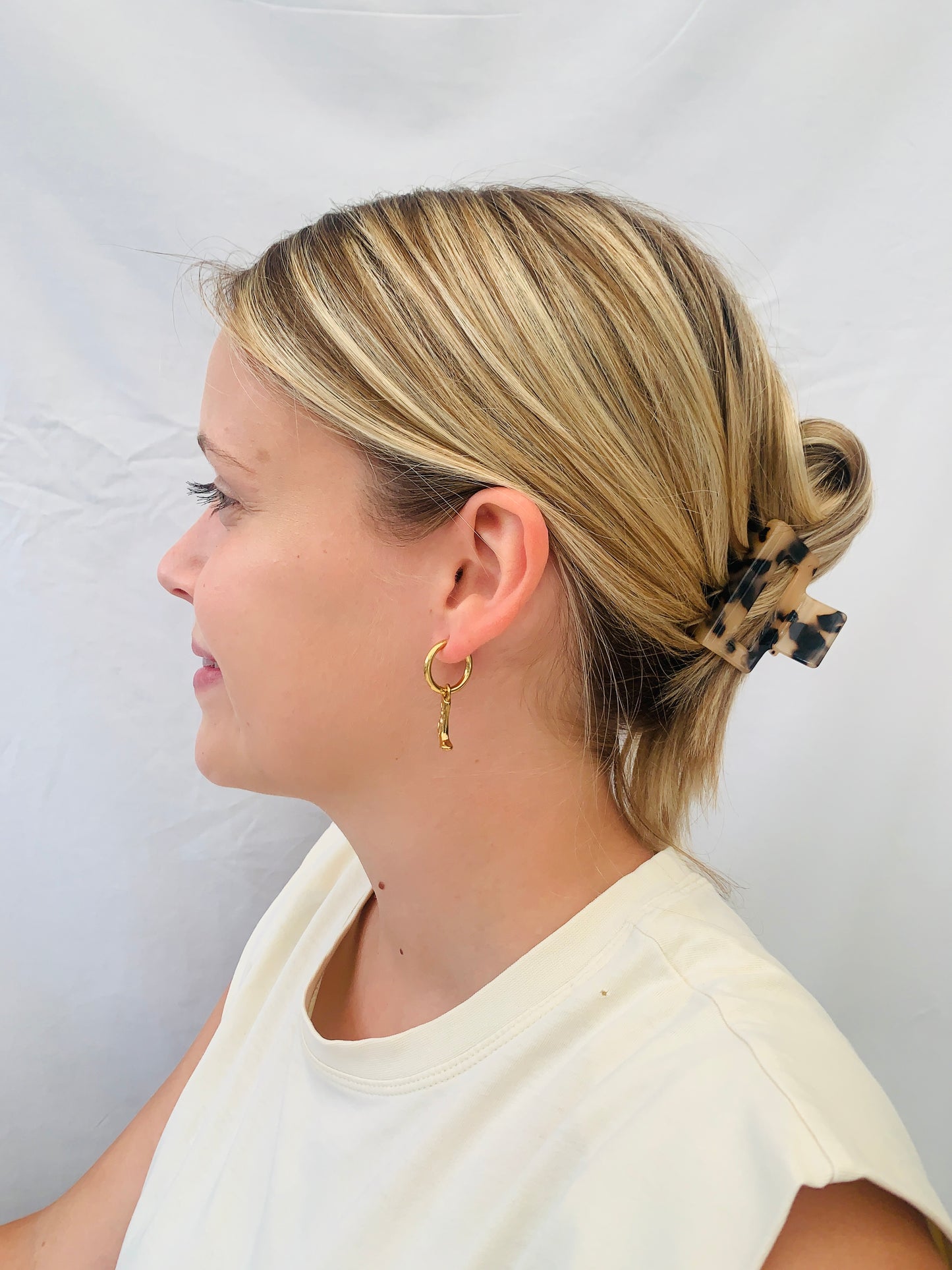 Haarklem ‘black & beige’