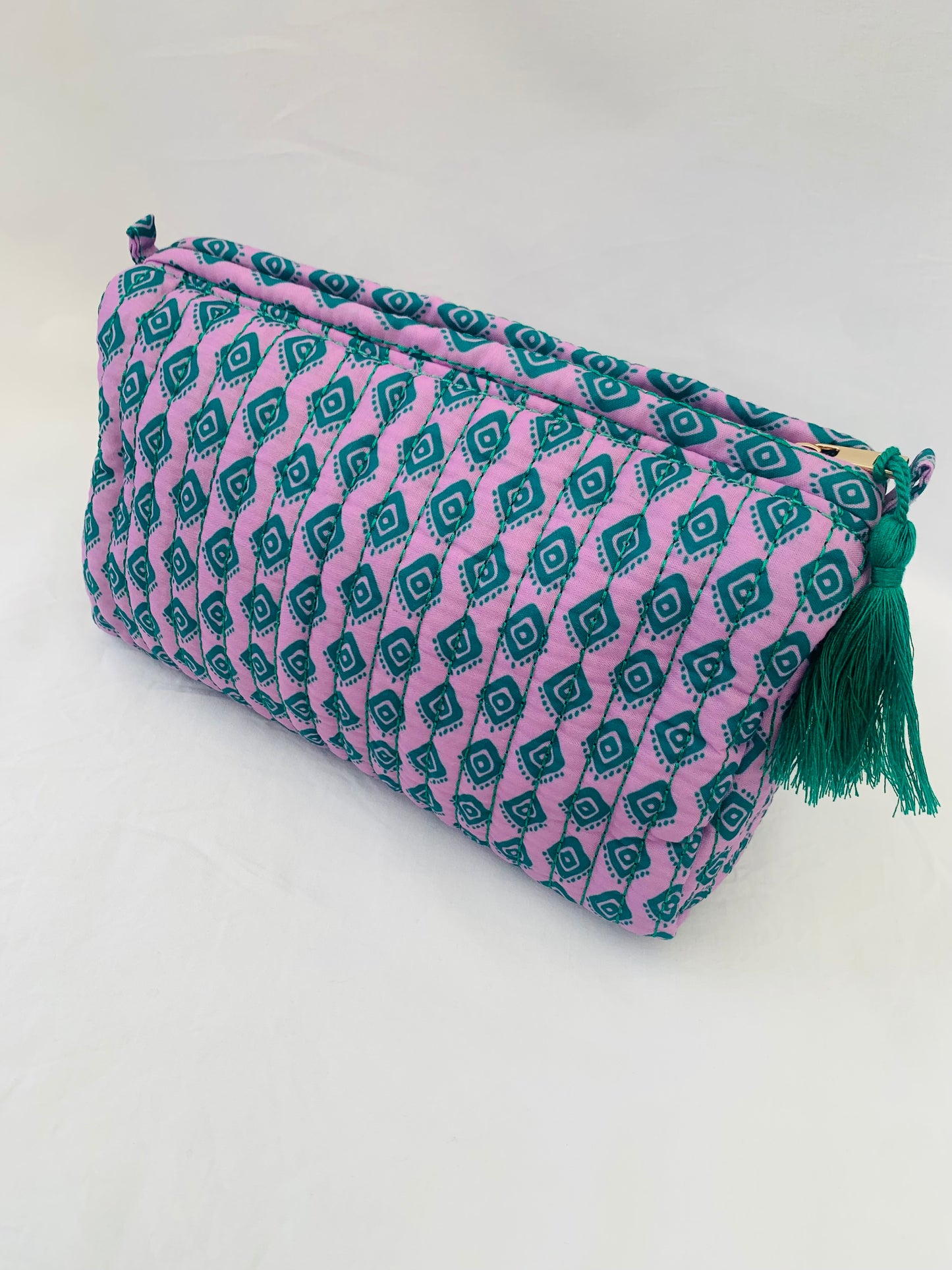 Make-up bag 'retro purple'