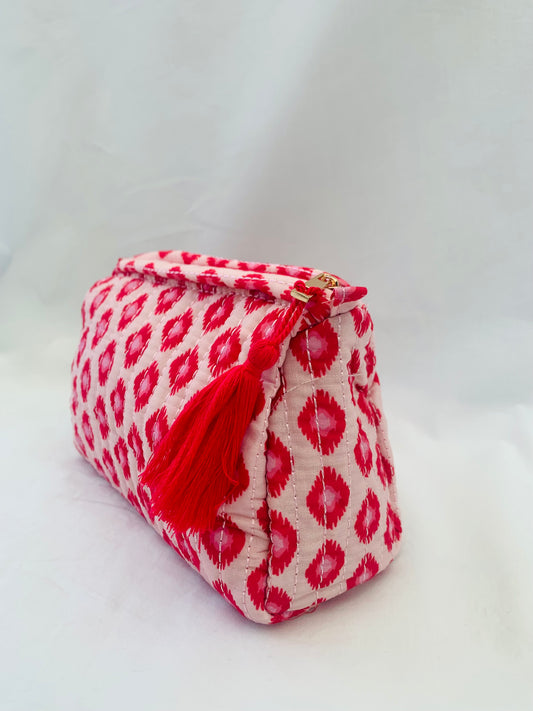 Make-up bag 'retro pink'