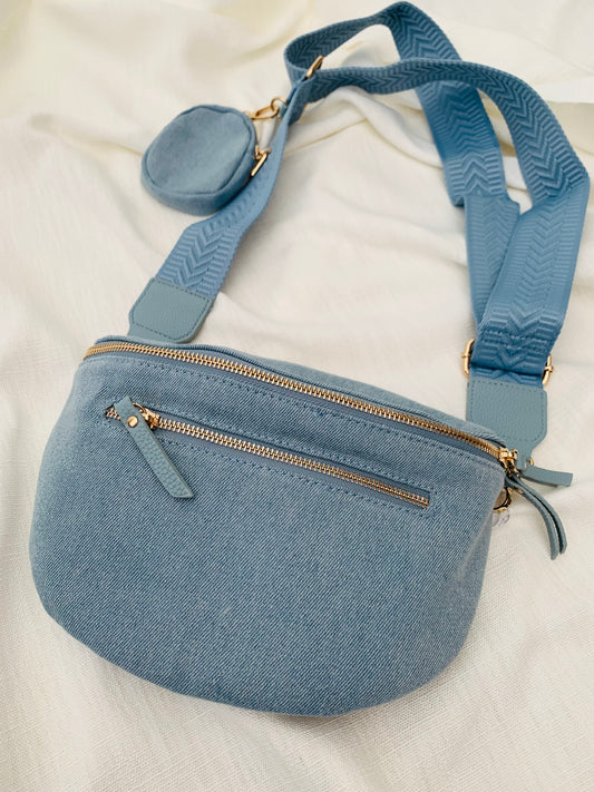 Crossbody denim light