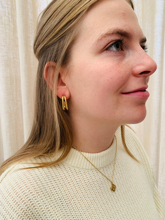 Oorbellen 'golden grace'