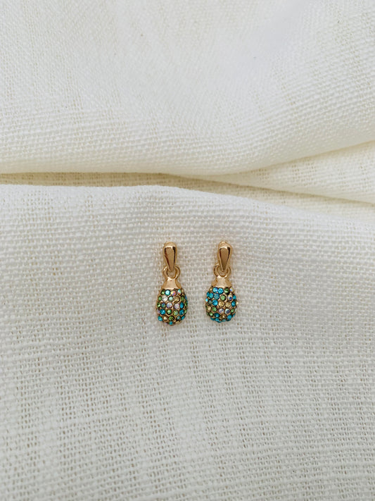 Oorbellen 'color glow'