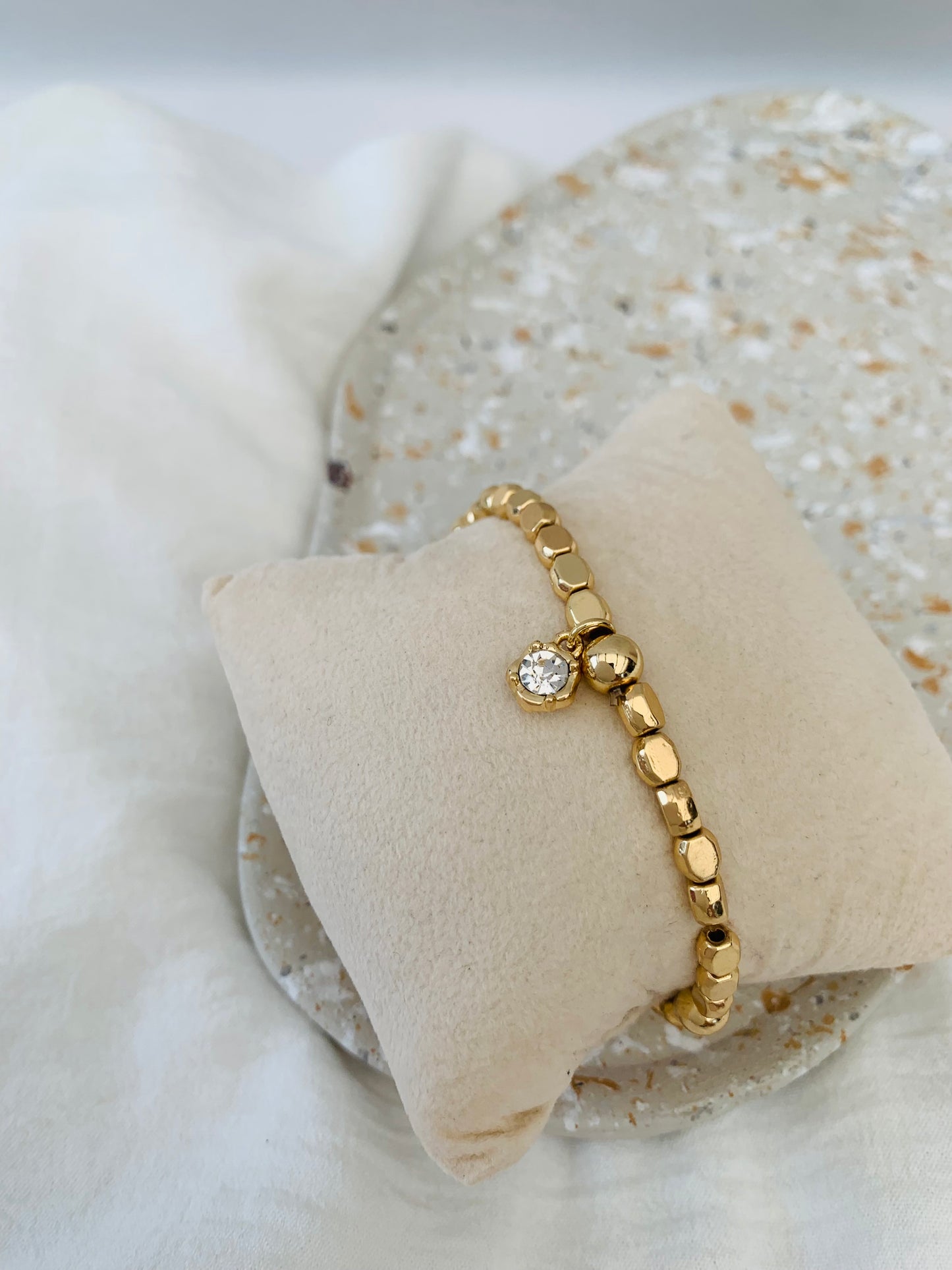 Armband 'golden spark'