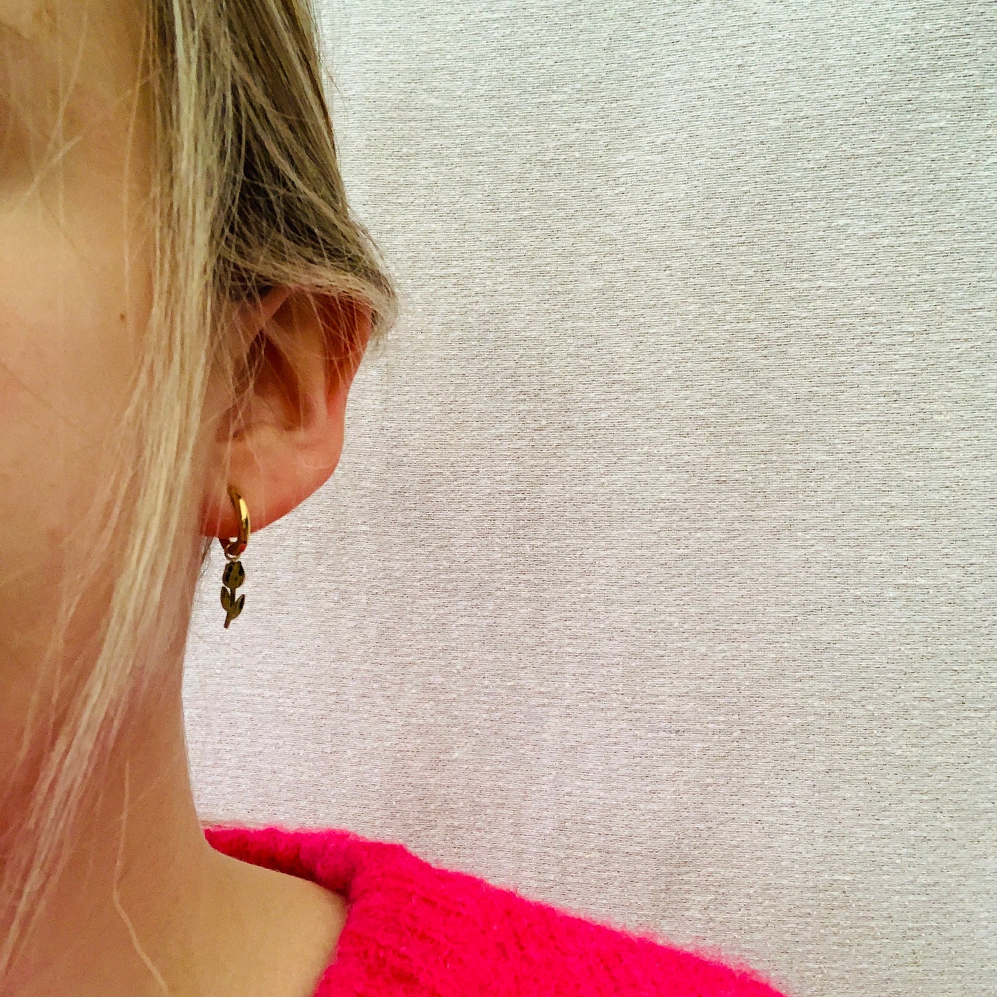 Oorbellen ‘tulip’