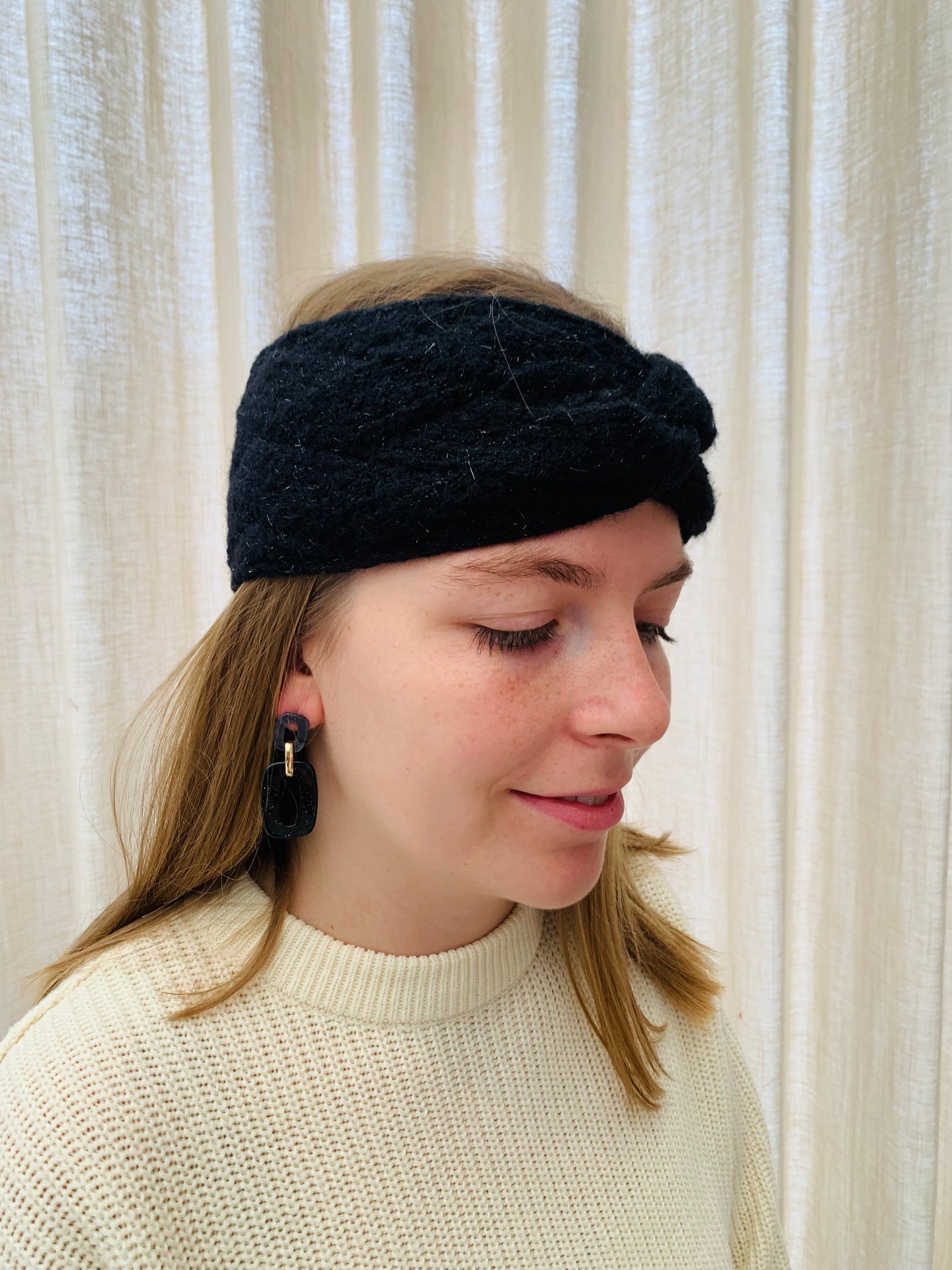 Haarband ‘black shine’