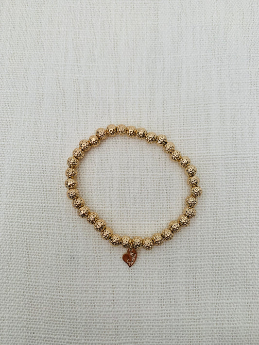 Armband 'golden gems'