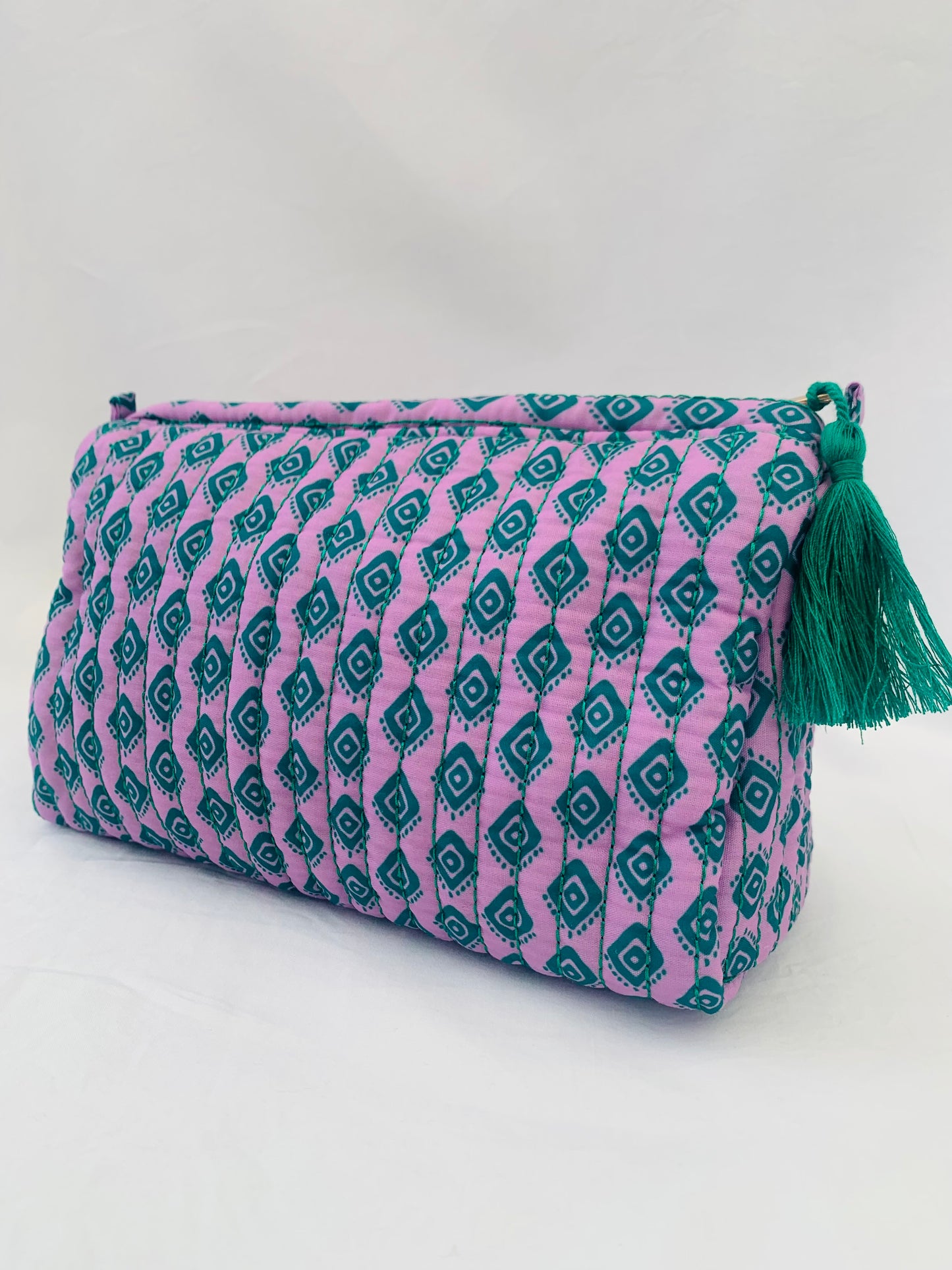 Make-up bag 'retro purple'