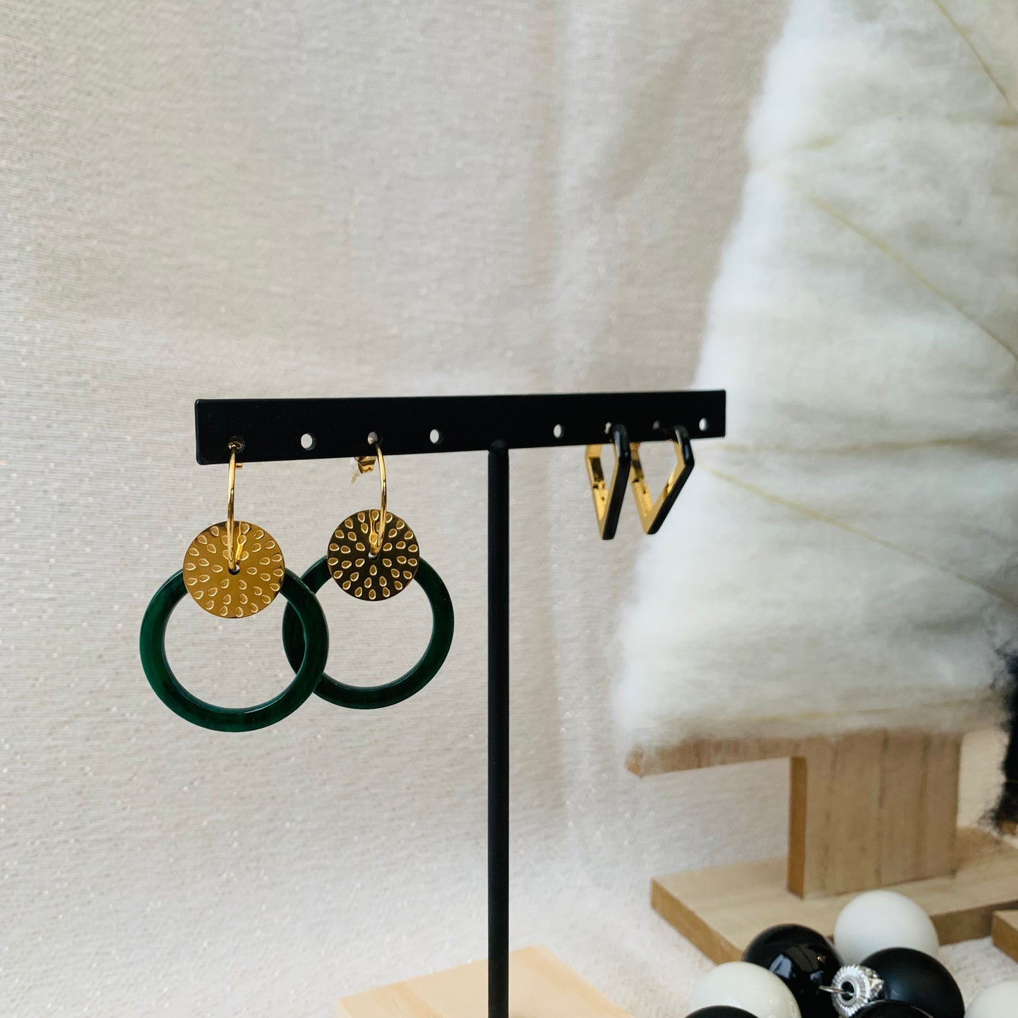 Oorbellen 'green dream'