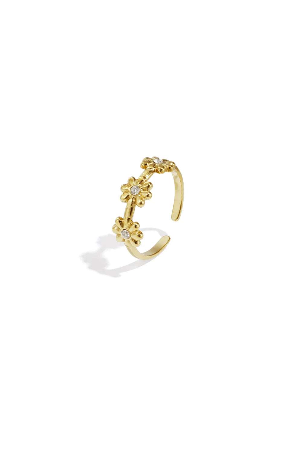 Ring 'three flowers'