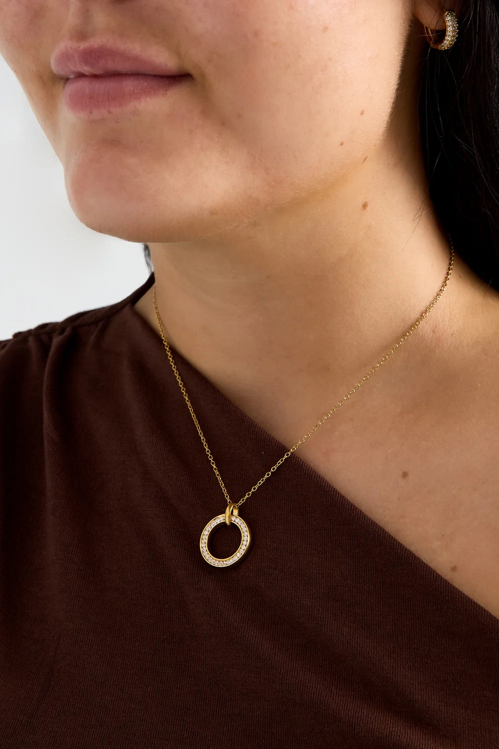 Ketting 'shiny circle'