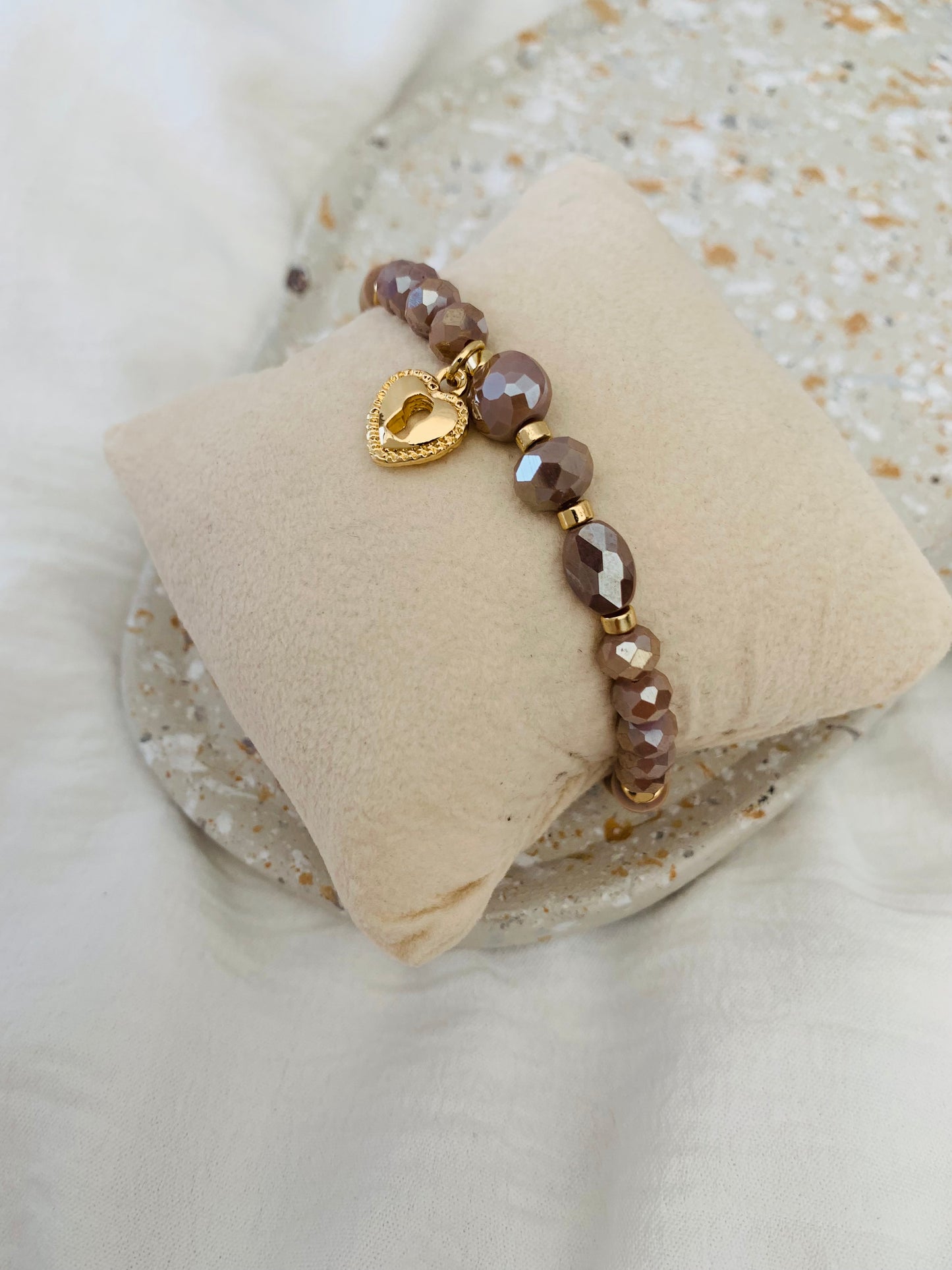 Armband 'golden lock'