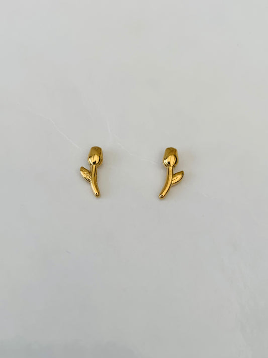 Oorbellen 'tiny roses'