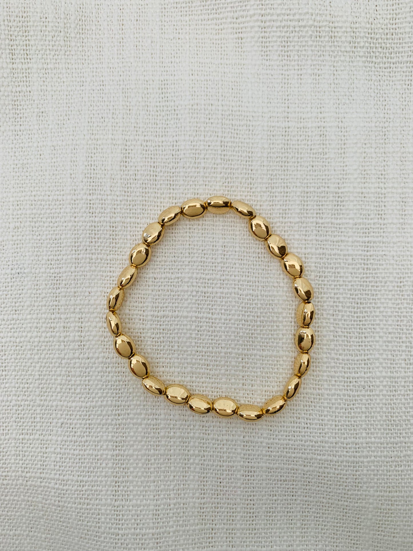 Armband 'golden drops'