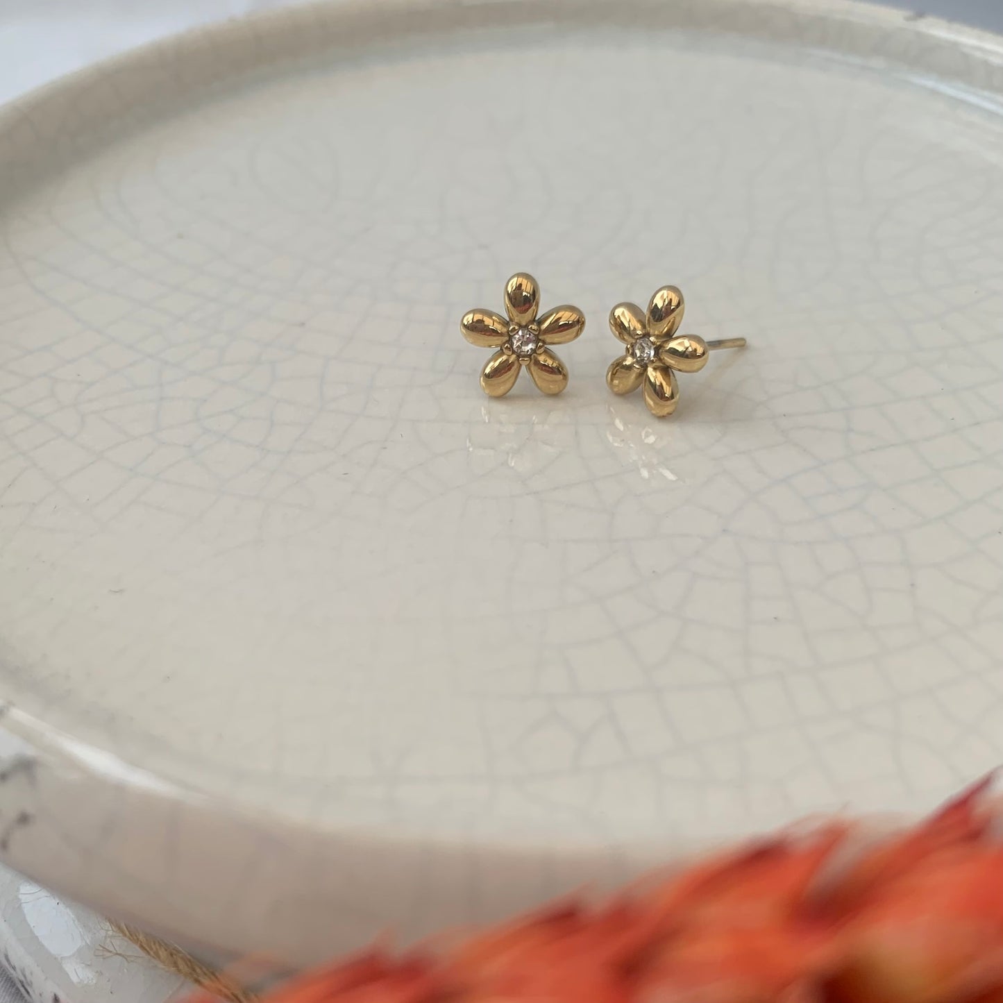 Oorbellen ‘daisy flower mini’