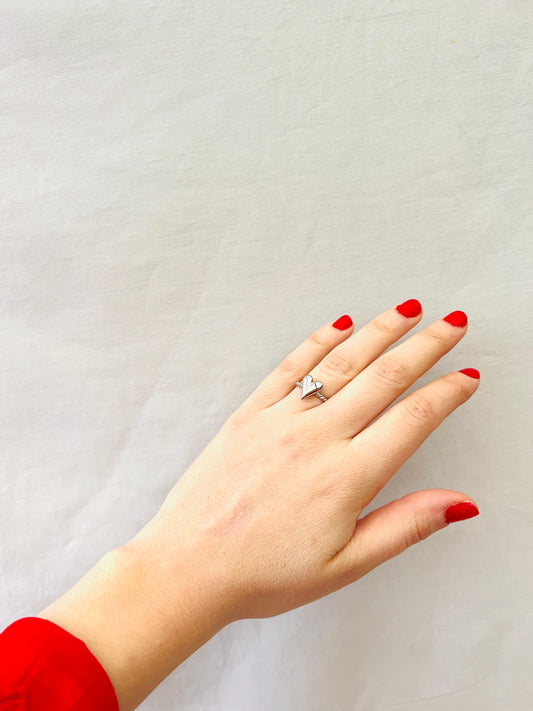 Ring ‘silver heart’