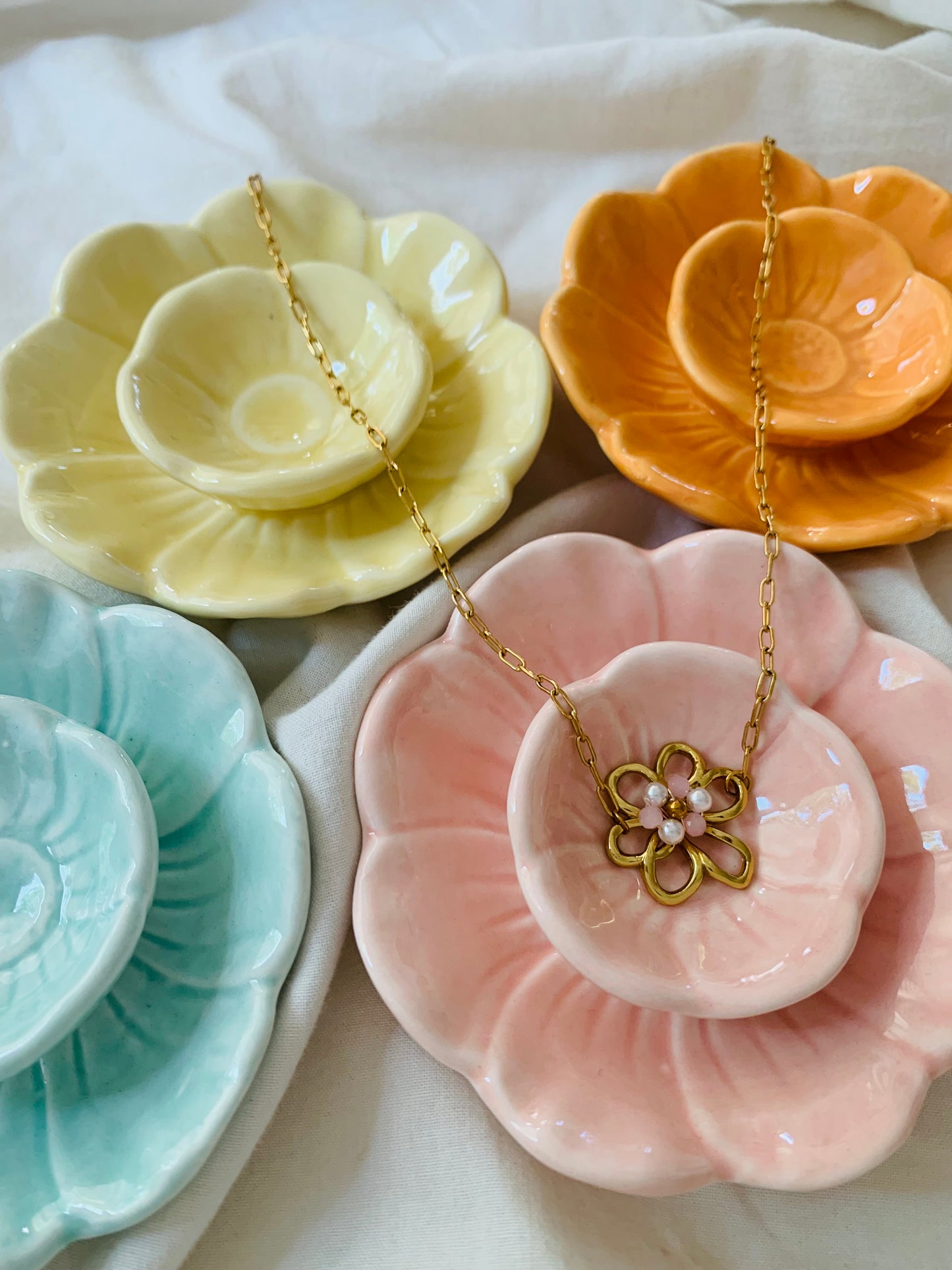 Ketting 'big blossom'