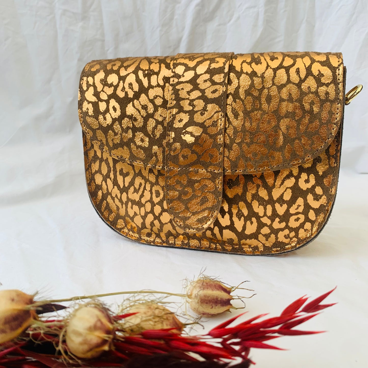 Handtas ‘golden panter’