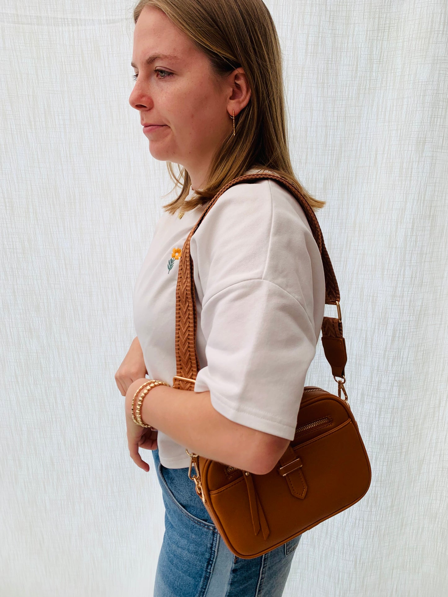 Handtas 'brown charm'