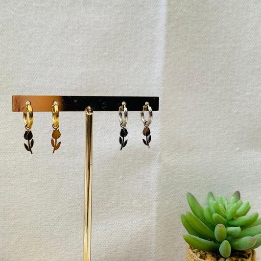 Oorbellen ‘tulip’