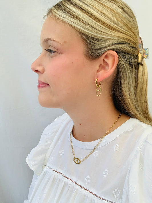 Oorbellen 'unique touch'