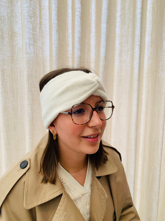 Haarband 'soft withe'