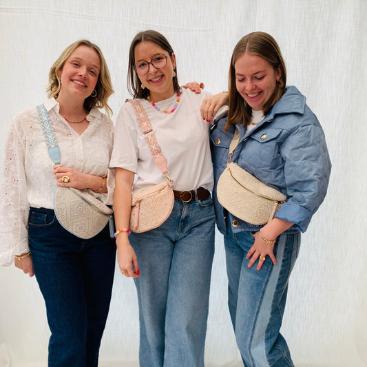 Crossbody 'blue sparkle'