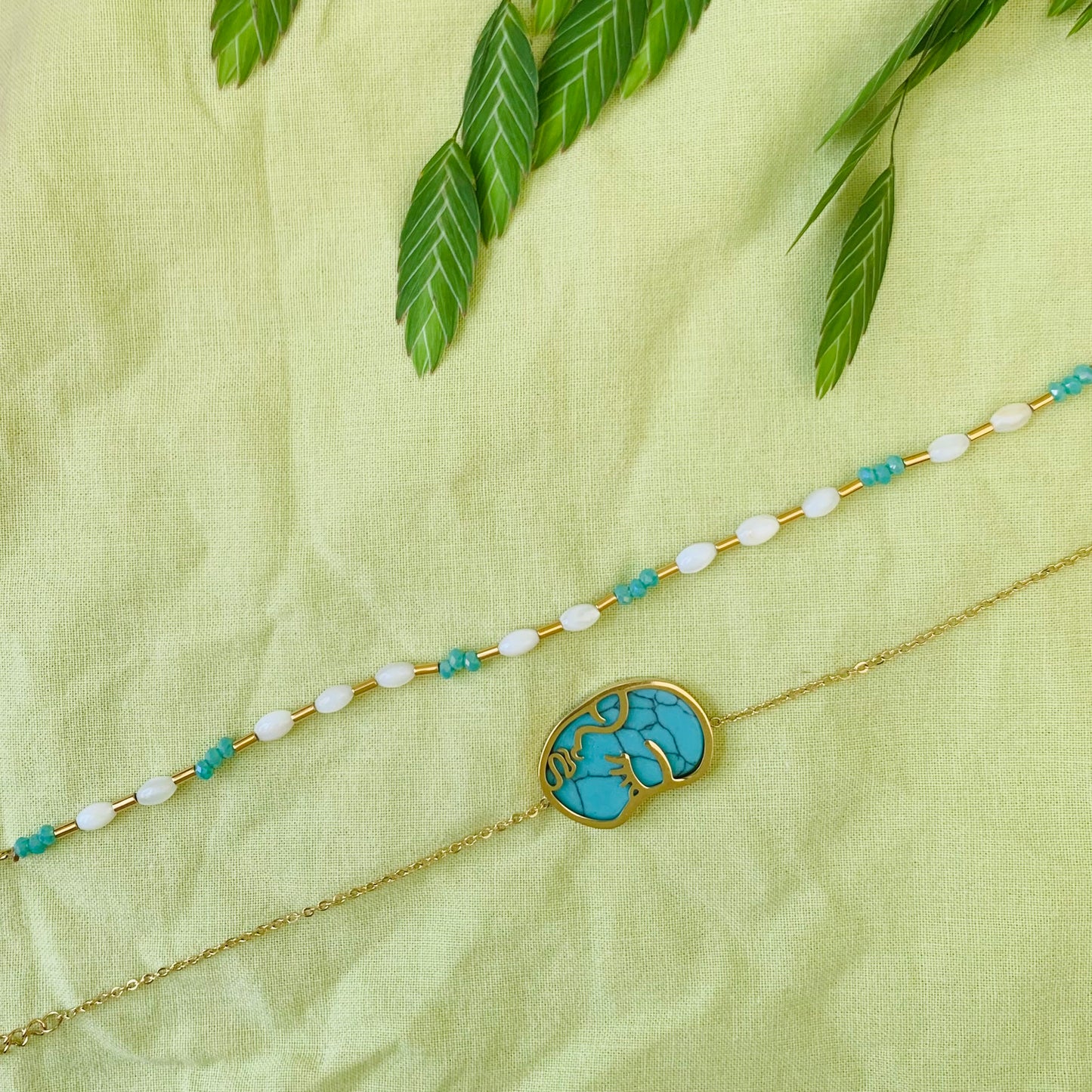 Armband ‘blue face’