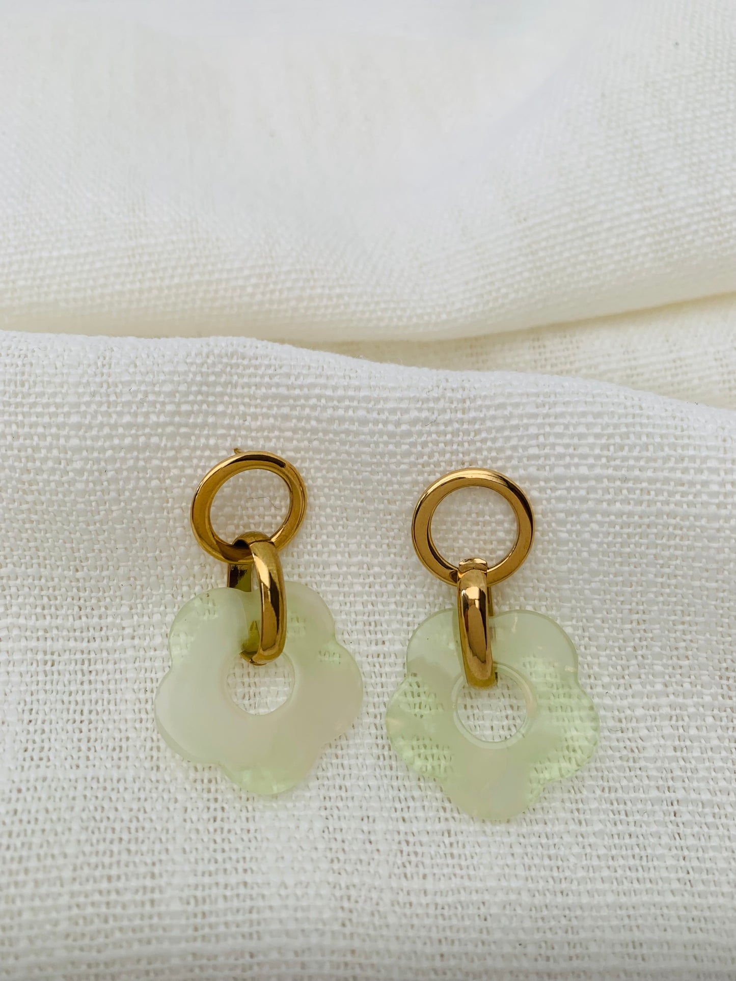 Oorbellen ‘green garden bloom’