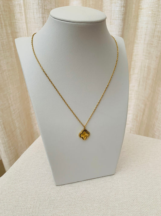 Ketting 'double clover'