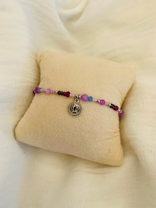 Armband 'purple flow'