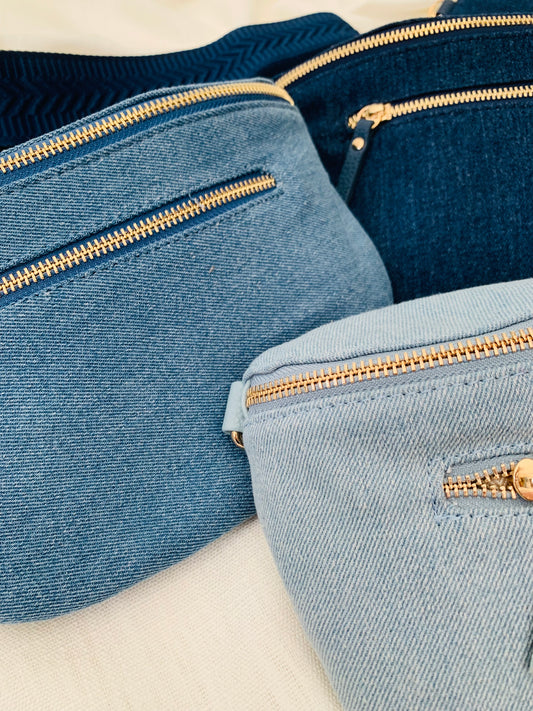 Crossbody 'dark denim'
