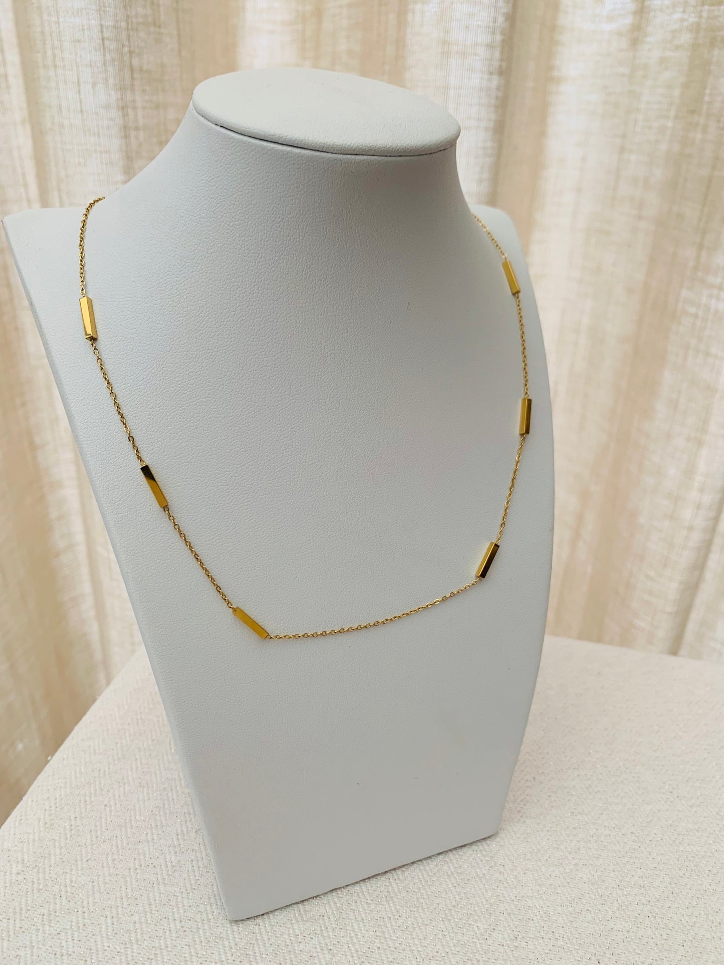 Ketting 'tube charms'