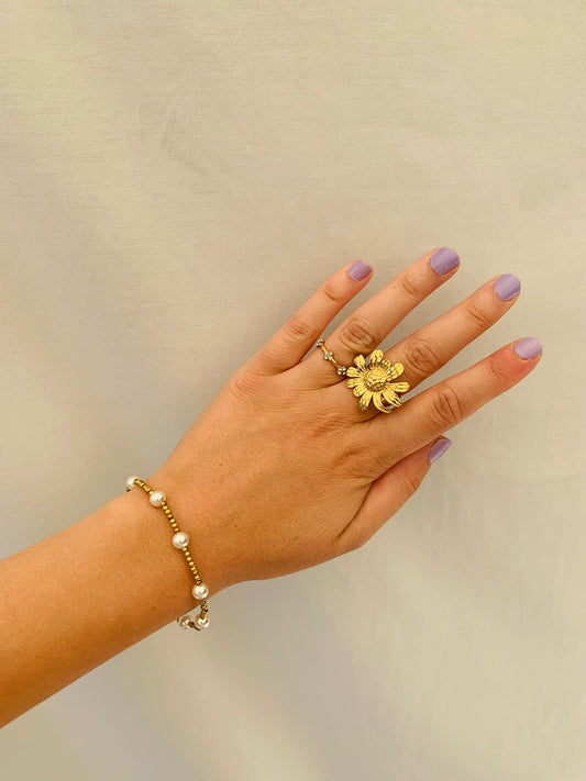 Armband 'pearl dazzle'