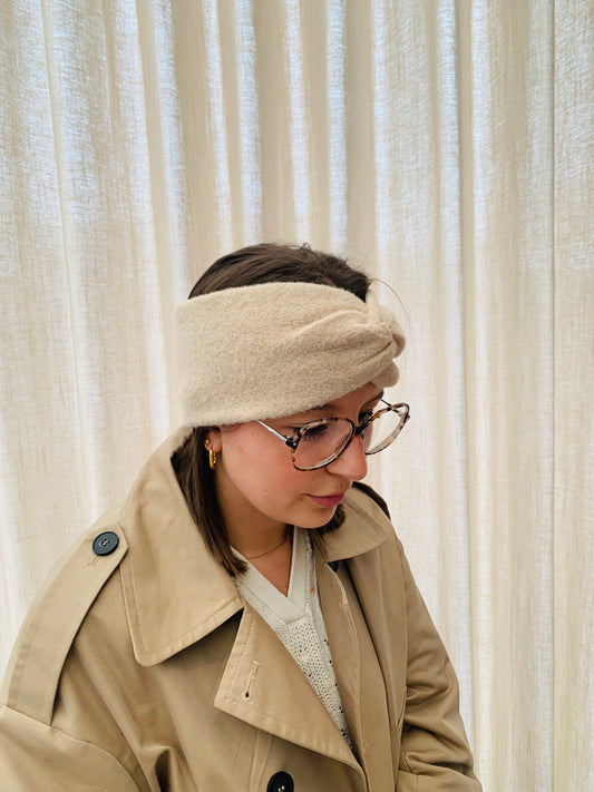 Haarband 'soft camel'